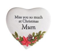 Widdop Thoughts Of You Christmas Heart Plaque - Mum