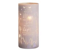 Widdop Thoughts of You LED Memorial Tube Light - Mum & Dad - Commemorative Light Present Memory Sentimental Message