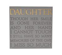 Widdop - Thoughts of You Memorial Square Plaque - Daughter