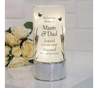Widdop Thoughts Of You Memorial Tube Table Lamp For Mum And Dad Led Touch Control Decorative Light