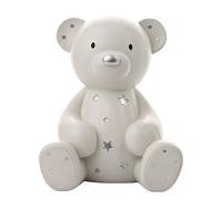 Widdop White Teddy Bear Resin Money Box 20cm Baby Newborn Gift