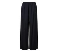 Wide and Elegant Satin Lounge Pants for Women COMMA Bleu 44