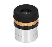 Wide Angle 62° Aspheric Eyepiece, High Definition Fully Coated Aluminum Alloy for 1.25in Astronomic Telescope, with Anti Loss Design for Moon and Planetary Observation (10mm)