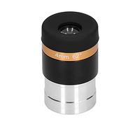 Wide Angle 62° Aspheric Eyepiece, High Definition Fully Coated Aluminum Alloy for 1.25in Astronomic Telescope, with Anti Loss Design for Moon and Planetary Observation (4mm)