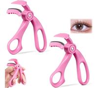 Wide-Angle Eyelash Curler with Comb, 2026 Upgraded Lash Curler with Comb, Eye Lash Curlers Fit All Eye Shapes, Natural and Long Lasting Lash Curler for Women Make Up ，2PCS-1