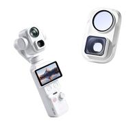 Wide Angle Lens Filter for DJI Pocket 4 Pro，Skin Brighten Wide Angle Lens | Wide Angle Lens Expands Shooting View. Dual Sided Coating Reduces Glare. Beauty Filter Delivers Clear Image.