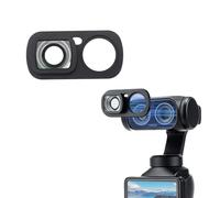 Wide Angle Lens for Insta360 Luna Ultra, Wide Angle Lens Filter Magnetic 114° External Filter, Multi-Coated Optical Glass Aluminum Alloy Frame Camera Lens Accessories