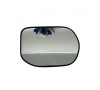 Wide Angle Mirror Glass 1/2 Pcs For Civic 2006 2007 2008 2009 2010 2011 8th Generation Without Heated Outer Rearview Mirrors Glass Car Accessories Side Mirror Lens Wing Mirror Lens(1PC Right)