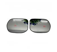 Wide Angle Mirror Glass 1/2 Pcs For Civic 2006 2007 2008 2009 2010 2011 8th Generation Without Heated Outer Rearview Mirrors Glass Car Accessories Side Mirror Lens Wing Mirror Lens(1Pair)