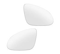 Wide Angle Mirror Glass 1/2X For Opel For Vauxhall For Astra J GTC For Adam 2009-2019 Left Right Side Rearview Convex Wing Mirror Glass Wing Mirror Lens(Left and Right)