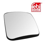Wide Angle Mirror Glass 75mm Thick Fits Renault Trucks Kerax Midlum Febi 49901