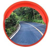 Wide Angle Panoramic Wall-Mounted Convex Safety Mirror For Narrow Streets, Widens The Field Of View Mirror Collision Safety Mirrors,120Cm
