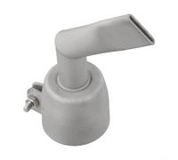 Wide Angle Plastic Welding Nozzle 20mm Flat Slit Tip for Hot Air Welder Stainless Steel High Temp Resistant PVC Sheet 100x30x30mm(120°)