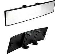 Wide Angle Rearview Mirror for MG HS Trophy 2020-2025 | Curved convex mirror widens rear view and clears blind spots HD shatterproof lens clips on in seconds,1 pack