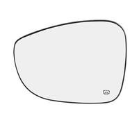 Wide Angle Wing Mirror Glass For Chrysler For Pacifica 2017-2025 For Voyager 2020-2022 Left Right Side Heated Wing Mirror Glass Rearview Mirror LHD(Left Driver Side)
