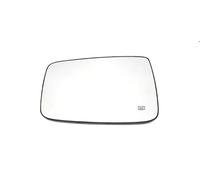Wide Angle Wing Mirror Glass For Dodge For Ram For 1500 For 2500 2010-2019 Heated Auto Side Mirror Glass Left Right Replacement(1pc Left)