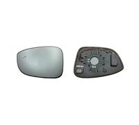 Wide Angle Wing Mirror Glass For The American Version For Accord 2018 2019 2020 2021 2022-2023 Mirror Rearview Reflector Surface Car Blind Spot Heating Part(Left)