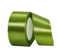 Wide Army Green Ribbon 40mm Satin Ribbons for Gift Wrapping,22m 1.5Inch Wrapping Ribbon Cake Ribbon Silk Thick Ribbon Green for Crafting,Christmas,Wedding Car,Hair Bows,Bouquets,Party,Cake Decoration