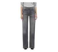 Wide Authentic Stretch Denim - female - MAC - Straight Fit Jeans - Gray - XL - Jeans XL