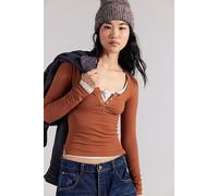 Wide Awake Layering Top by Intimately at Free People in Argan Oil, Size: XS/S - female