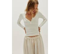 Wide Awake Layering Top by Intimately at Free People in Ivory, Size: XS/S - female