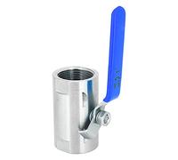 Wide Ball Valve Threaded Semi - Steel 201 Stainless Steel DN20 3/4 Inch - Durable Float Valve, High Pressure Resistance, Manual Operation for Water Use (DN25 1”)