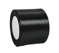 Wide Black Ribbon 100mm Satin Ribbons for Gift Wrapping,22m 3.9Inch Cake Ribbon Silk Thick Ribbons Black for Crafting,Halloween Party,Xmas,Wedding Car,Hair Bows,Bouquets,Cake Decoration