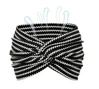 Wide Boho Headbands for Women,Twisted Turban Hairband - Stylish Breathable Headwear for Wives Wedding Ladies Running Girls Music Festival Yoga Casual Wear Enthusiasts Cycling