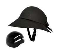 Wide Brim Cycling Helmet Cap | Lightweight Impact-Resistant Sun Hat | Removable ABS Shell For Outdoor Sports, Fishing | Unisex 58-60cm Urban Safety Headwear