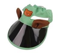 Wide Brimmed Pet Sun Hat for Dogs Cats Rabbits Guinea Pigs Headgear Lightweight Breathable Fabric Pet Sun Hat