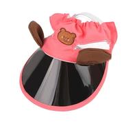Wide Brimmed Pet Sun Hat for Dogs Cats Rabbits Guinea Pigs Headgear Lightweight Breathable Fabric Pet Sun Hat