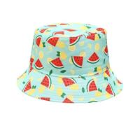 Wide Brimmed Sun Hat Male's and Female's Casual Fisherman' Hat 3D Printed Pattern Tie Dye Double Basin Outdoor Visor Sun Hats for Women UK Large Head Boonie Hats (Red, One Size)