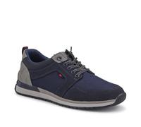 Wide Bungee-Laced Slip-On Shoes - Navy Size 10