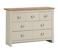 Wide Chest of 7 Drawers Bedroom Storage Unit Modern Sideboard Cabinet