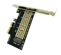 Wide Compatibility M Expansion Card to PCIe4.0 Extension Adapter, NVMe Adapter Card for Computer Enthusiasts