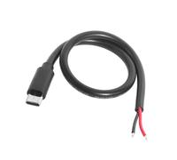 Wide Compatibility Type C Charging Cord Line Heavy Duty 2pin Adapter Wire 35W Power Supported 2Pin Open End