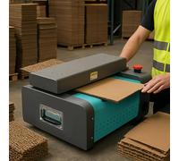 Wide-Cut Cardboard Shredder for Packing and Void Fill, Ideal for Shipping and E-Commerce