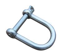 Wide D-Shackle - 316 Stainless Steel - Suitable for Mooring Buoys - M10 - Pack of 1
