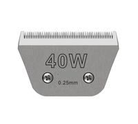 Wide Detachable Pet Dog Grooming Blades,Compatible For Andis,UltraEdge,Ramidge,AG,AGC,Compatible For Oster,A5,A6 Animals Clippers(Size 40W)