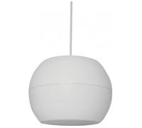 Wide Dispersion Spheroid 2-Way Pendant Speaker | White 5"