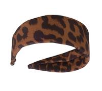 Wide Elastic Hair Band Margay Pattern Fabric Headpiece Unisex Plan Thin Travel Hairband Margay