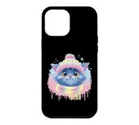 Wide Eyed Kitten Winter Cute Feline Portrait Graphic Cat Case for iPhone 12 Pro Max