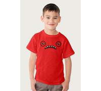Wide Eyed Weirdo Originals Face Fuggler T-Shirt Fuggler Red 3-4 Years