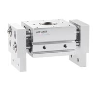 Wide Finger Cylinder HFT10/16/20/25/32-20/30/40/60/80/100/150-S Parallel Opening and Closing Gripper 1Pcs(HFT10x30-S)