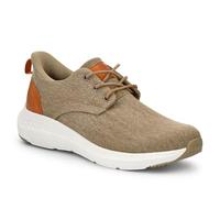 Wide Fit Lightweight Slip-On Trainers - Beige Size 9