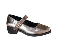 Wide Fit Mary Jane Platform Shoes for Women UK Womens Mid Block Heels Leather Mary Jane Ankle Strap Court Shoes Ladies Comfort Support Work Pumps Formal Smart Office Low Heeled Strappy Slip On Shoes