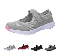 Wide Fit Orthopedic Shoes for Women Comfortable Working Nurse Shoes Non-Slip Adjustable Breathable Walking Buffer Fitness Casual Nursing Orthotic Lightweight Shoes Arthritis, Diabetes Heel Pain