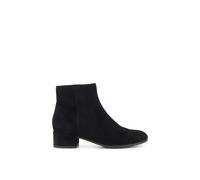 Wide Fit 'Pippie' Suede Ankle Boots Dune London Black 5