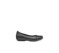 Hotter Robyn II Women's Casuals Classic Ballet Pump with Seam Detailing in Leather Wide EE Fit 4.5 UK