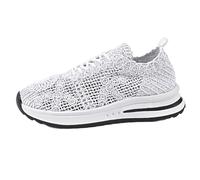 Wide Fit Running Shoes for Women Women's Lightweight Arch Support Sneakers New Casual Comfortable Mesh Breathable Front Canvas Sports Casual Shoes Black Chunky Trainers